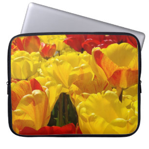 Electronic Sleeves Yellow Tulip Flowers custom