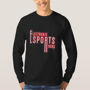 Electronic Sport Rocks Esport Game Gamer Gaming Co T-Shirt