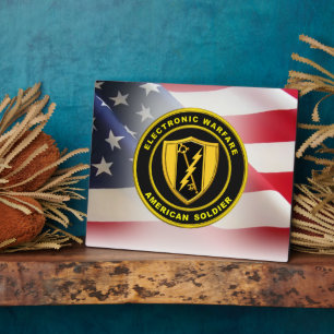 Electronic Warfare Army Veteran Plaque