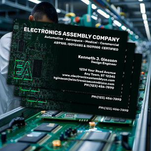 Electronics Assembly Company Business Card