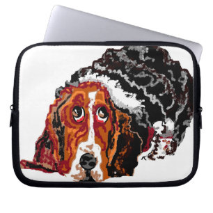 Electronics Bag ; Basset Hound Dog