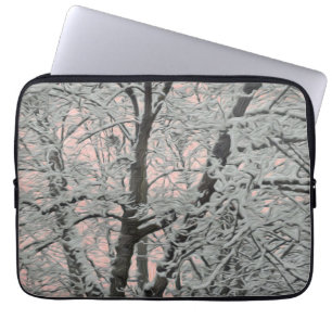 Electronics Bag Big Tree In Snow