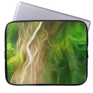 Electronics Bag Dream Light Green Tree