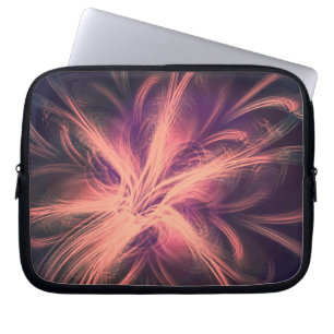 Electronics Bag Fractal Light Purple Palette