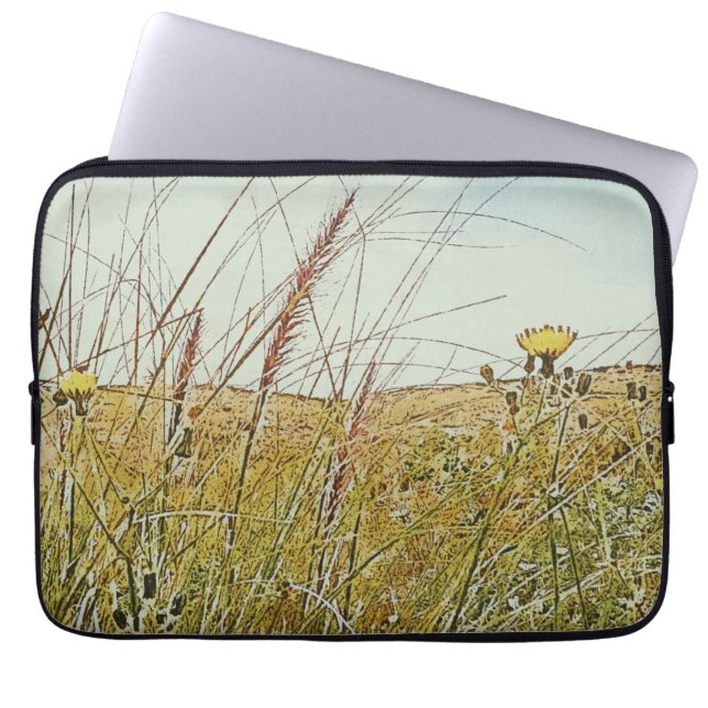 Electronics Bag "Wild flowers" (Front)