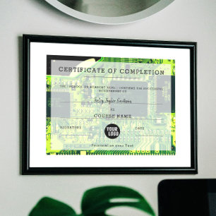 Electronics & Computer Certificate of Completion