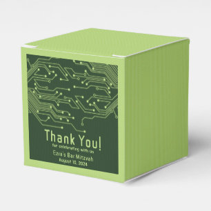Electronics Computer Circuit Board Bar Mitzvah Favour Box