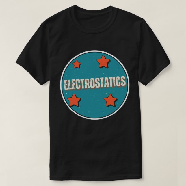 Electrostatics T-Shirt (Design Front)