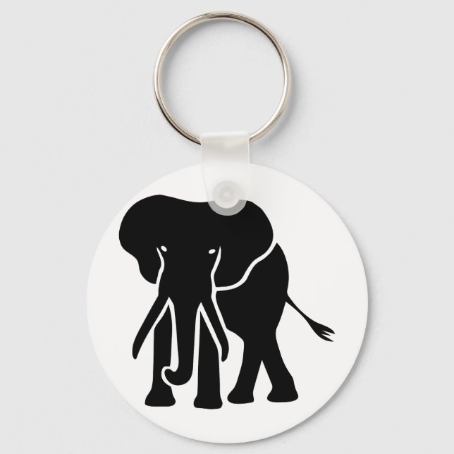 elefant elephant key ring (Front)