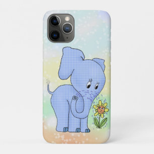 Elefant mit Blume iPhone 11 Pro Case