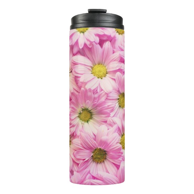 Elegance blossom  thermal tumbler (Front)