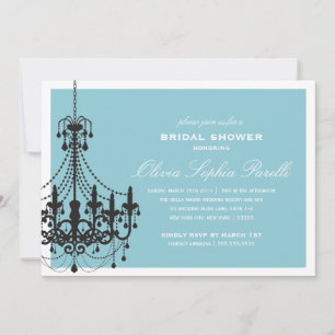ELEGANCE BRIDAL SHOWER INVITATION