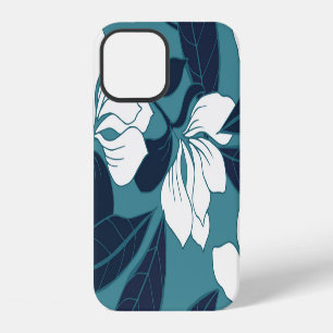 Elegance floral: abstract background design iPhone 12 case