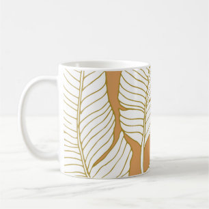 Elegance Floral: Abstract Pattern Background. Coffee Mug
