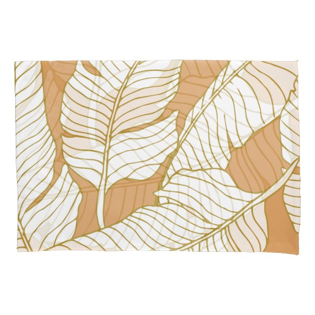 Elegance Floral: Abstract Pattern Background. Pillowcase (Front)