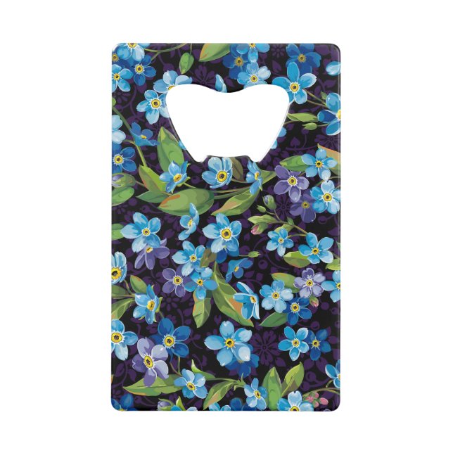 Elegance Forget-Me-Not Floral Pattern (Front)