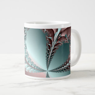 Elegance Fractal Large Coffee Mug