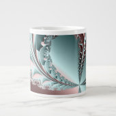 Elegance Fractal Large Coffee Mug (Front)