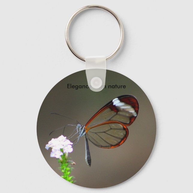 Elegance from nature key ring (Front)