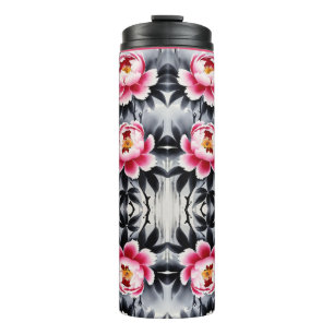 Elegance in Bloom: Floral Harmony printed Thermal Tumbler