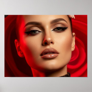 Elegance in Bloom Poster