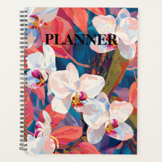 Elegance in Bloom: Your Orchid-Designed Planner