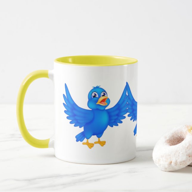 "Elegance in Every Sip: Artisan Mug Collection" (With Donut)