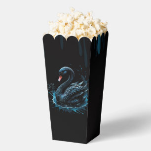 Elegance in motion, the black swan, favour box