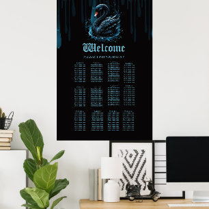 Elegance in motion, the black swan, poster