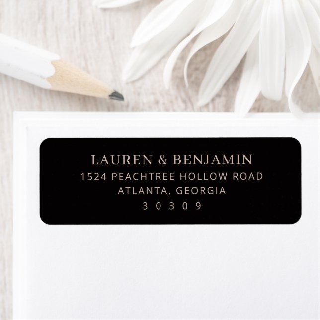 Elegance in Simplicity Return Address Label (Insitu)