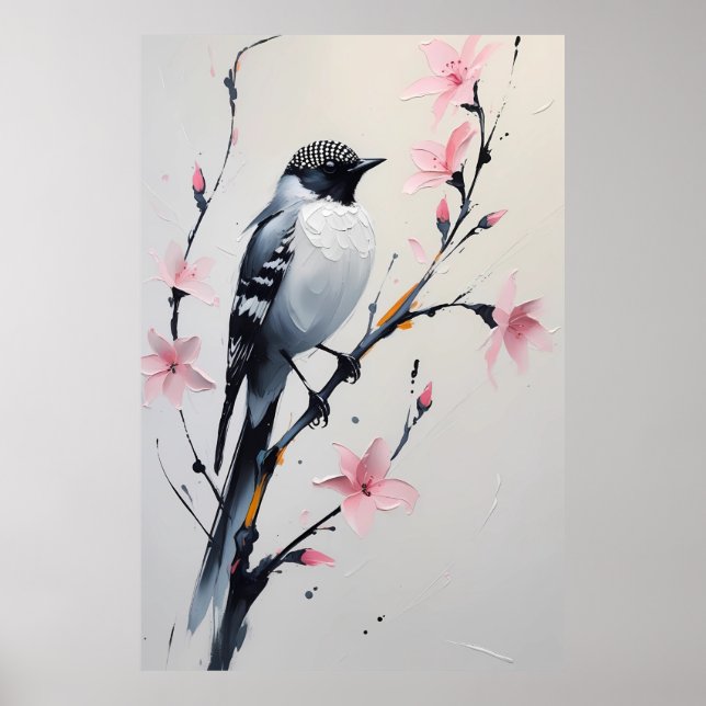  Elegance in Stillness Poster (Front)