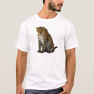 Elegance in the Wild: Graceful Leopard T-Shirt