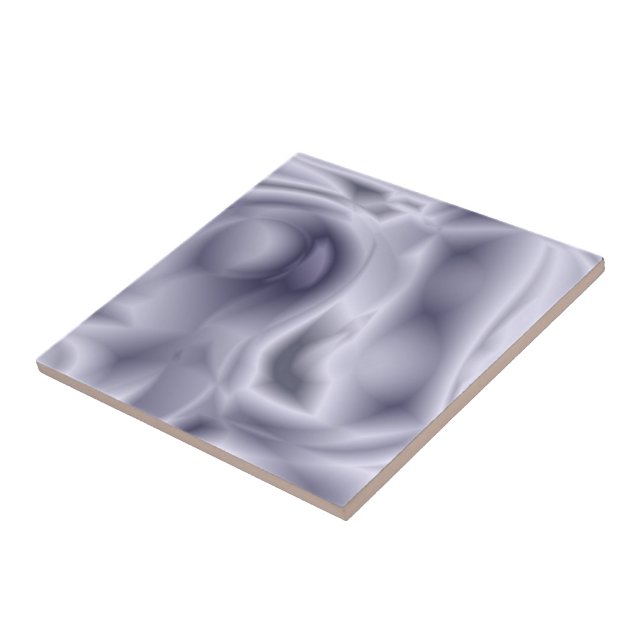 Elegance in Waves: Luxurious Ceramic Tile (Side)