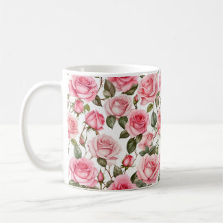 Elegance is in Bloom with this Beautiful Rose Mug
