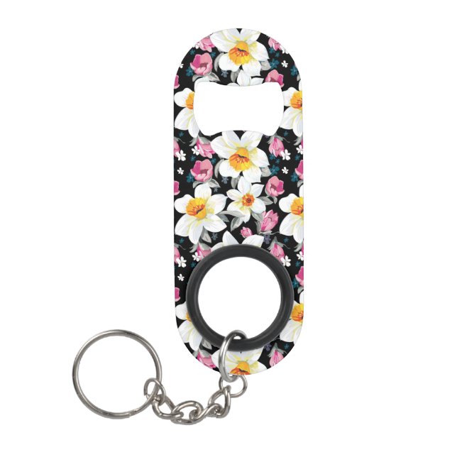Elegance pattern with narcissus flowers (Front)