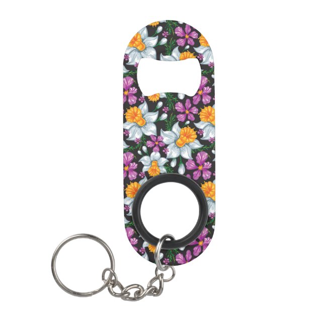 Elegance pattern with narcissus flowers 2 (Front)