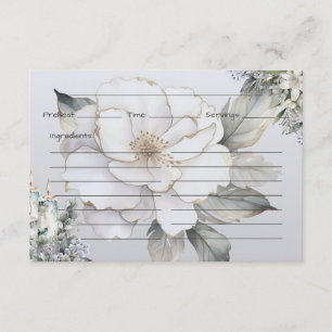 Elegance Recipe Card