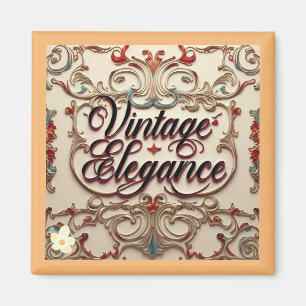 "Elegance Reimagined" Magnet