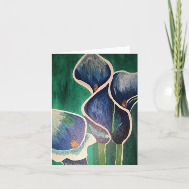 Elegance, Small, 4" x 5.6" Card (Front)