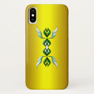 Elegance Supreme in Green iPhone X Case
