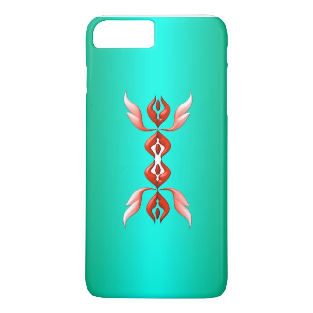Elegance Supreme in Red Case-Mate iPhone Case (Back)