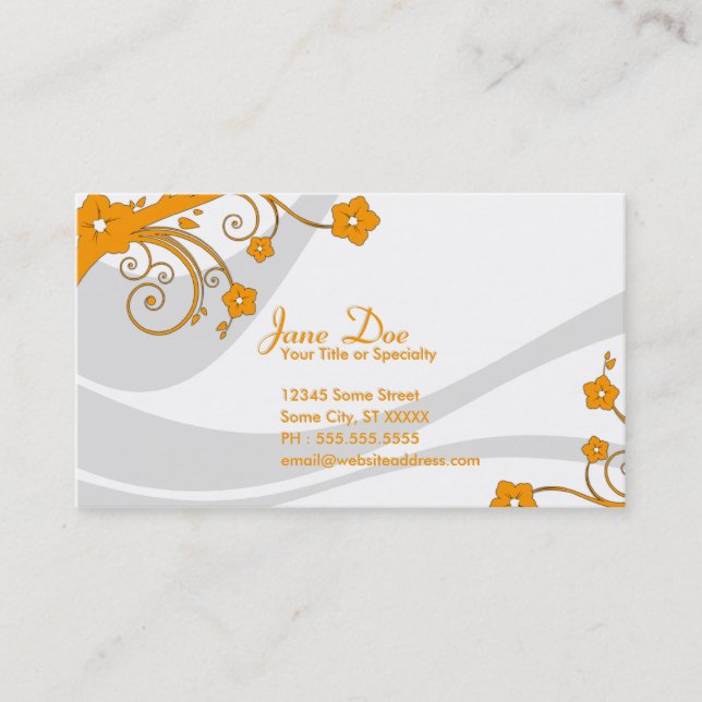 eleganceEssentials Business Card (Front)