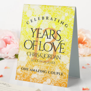 Elegant 13th Citrine Wedding Anniversary