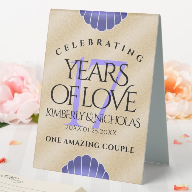 Elegant 17th Shells Wedding Anniversary (In SItu (Wedding))