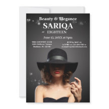 "Elegant 18th Birthday - Beauty and Grace