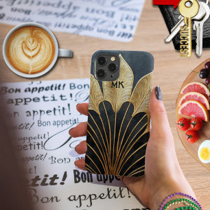 Elegant 1920's Art Deco Black and Gold Modern Samsung Galaxy Case