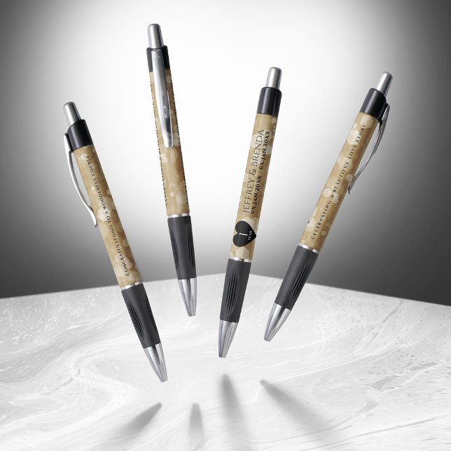 Elegant 1st Paper Wedding Anniversary Celebration (Elegant 1st Paper Wedding Anniversary Dancing Pens Cover Photo)