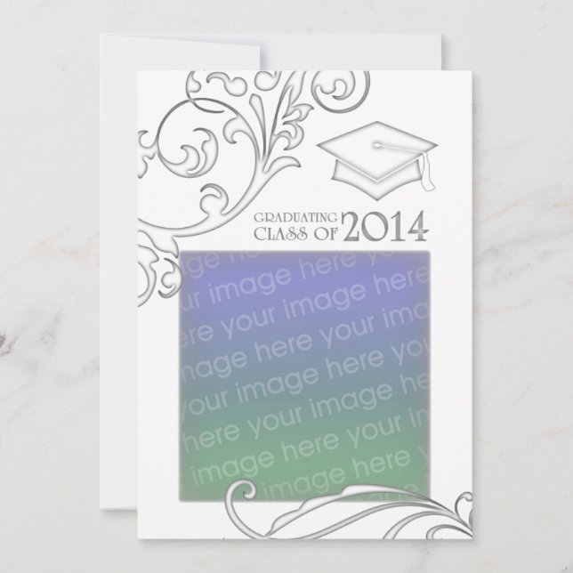 elegant 2014 graduation announcement (Front)