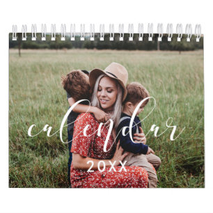 Elegant 2022 family photo calendar