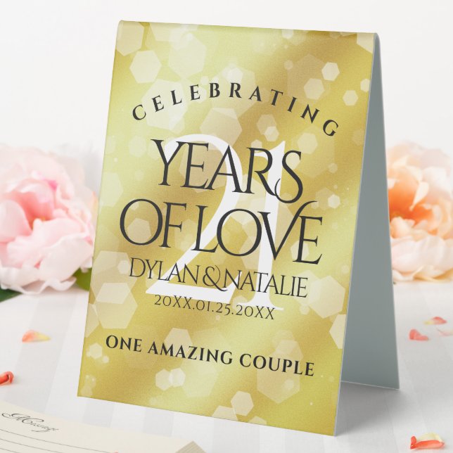 Elegant 21st Brass Wedding Anniversary Celebration (In SItu (Wedding))